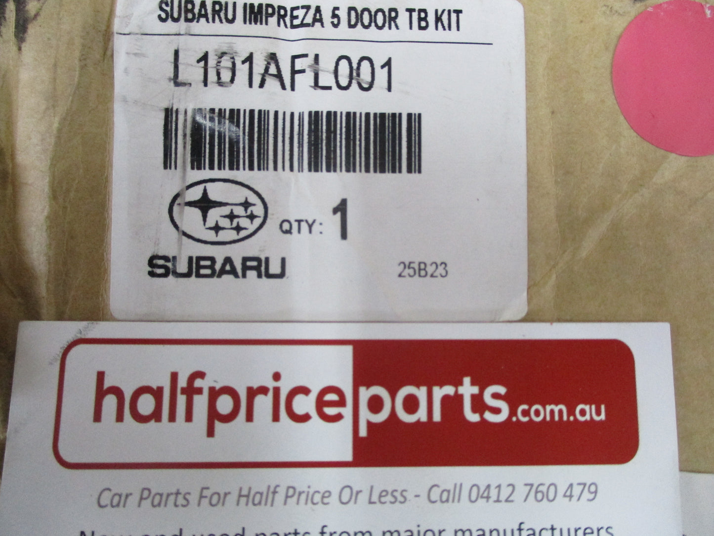 Subaru Impreza Hatch Genuine Tow Bar Kit New Part