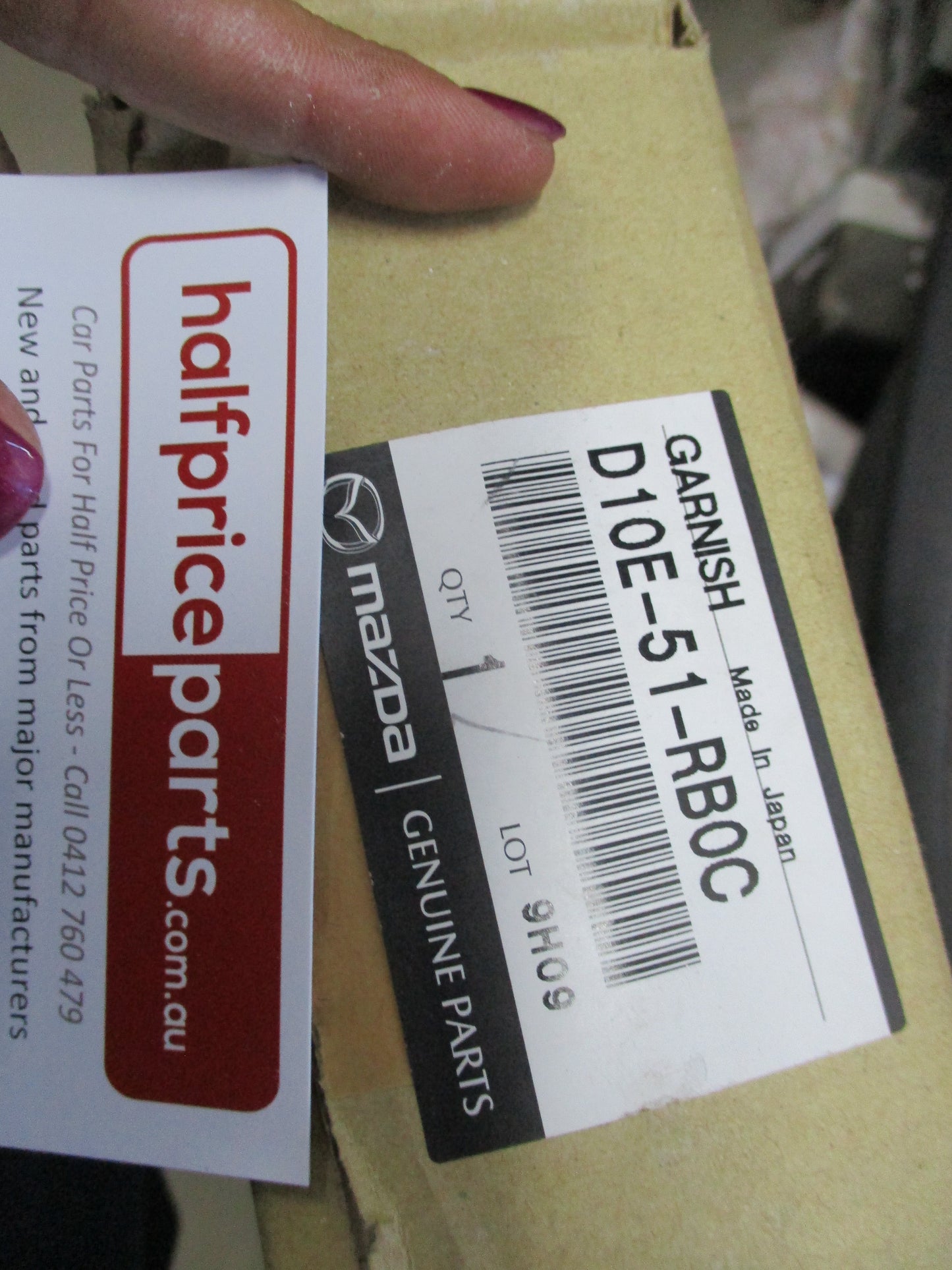 Mazda CX-3 Genuine Left Hand Lower Moulding A New Part