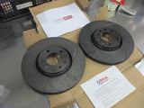 RDA Front Disc Rotors (Pair) Slotted/Dim Suits SAAB 9.3/9.5 Holden Vectra New Part