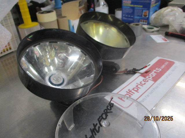 LightForce Pair Of Adjustable 7 Inch Spot Lights Used Part VGC
