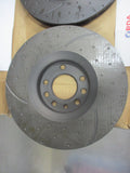 RDA Front Disc Rotors (Pair) Slotted/Dim Suits SAAB 9.3/9.5 Holden Vectra New Part