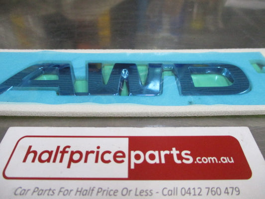 Kia Sorento Genuine Right Hand Side Door AWD Emblem New part
