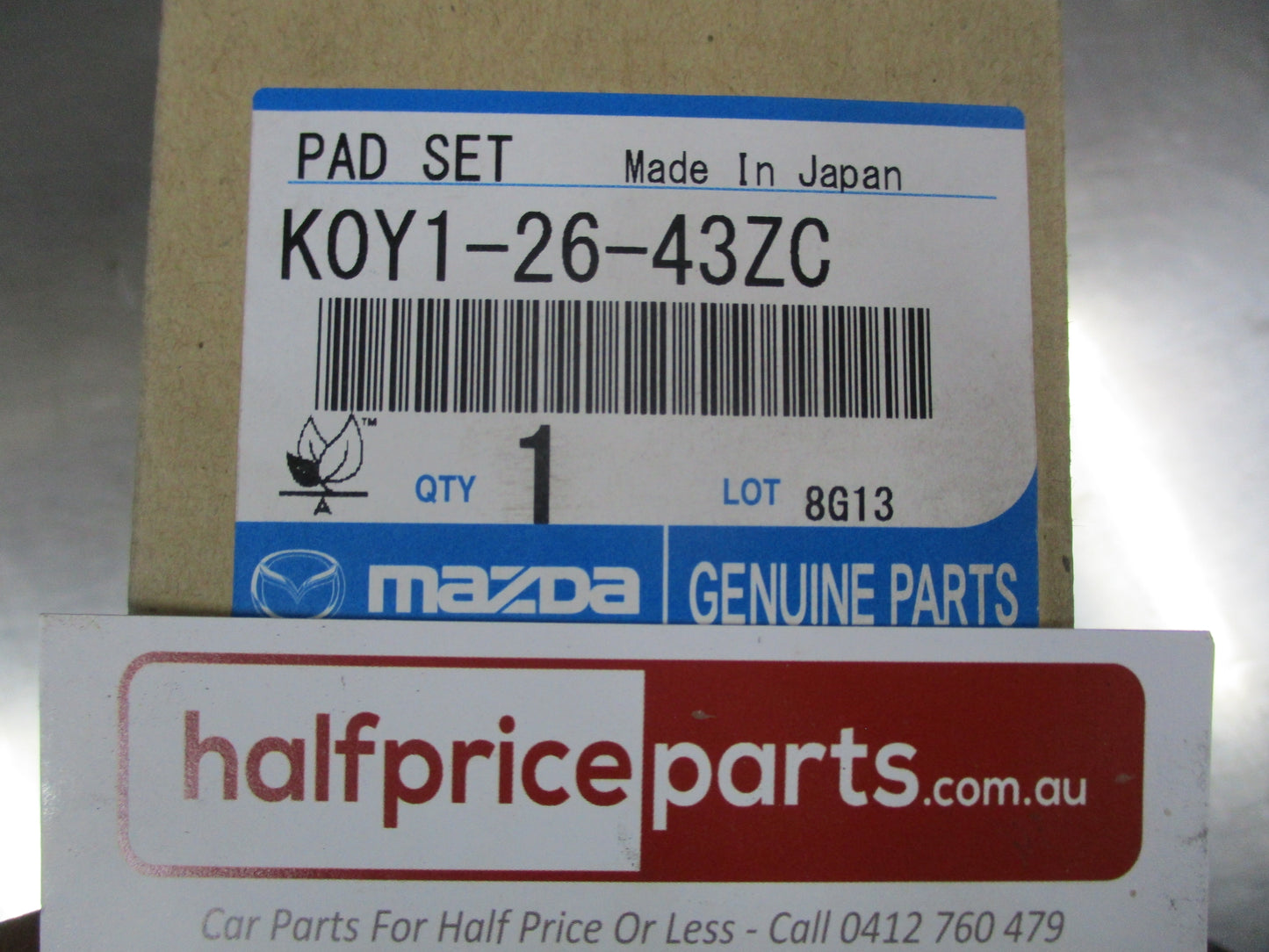 Mazda CX-5 Genuine Rear Brake Pad Set New Part