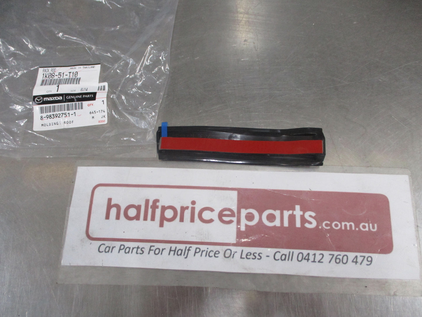 Mazda BT-50 Genuine Left Hand Side Roof Moulding New Part