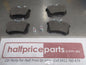 Eurorepar Rear Disc Brake Pad Set Suits Citroen C2/C3/Peugeot 307 New Part