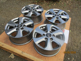 Mazda BT-50 UP-UR Genuine Set 4 Alloy Wheels With Centre Caps Used Part VGC