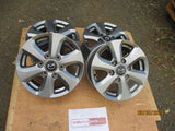 Mazda BT-50 UP-UR Genuine Set 4 Alloy Wheels With Centre Caps Used Part VGC