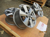 Mazda BT-50 UP-UR Genuine Set 4 Alloy Wheels With Centre Caps Used Part VGC