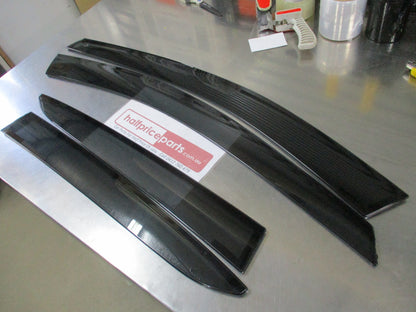 Mazda 3 BP Genuine Tinted Weather Shields (Pack Of 4) New Part