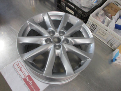 Mazda 3 Genuine 18 X 7J Silver Alloy Wheel Used (1 Wheel Only) Part VGC