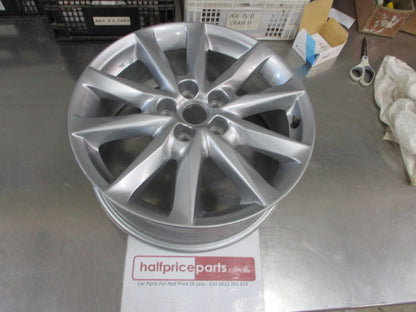 Mazda 3 Genuine 18 X 7J Silver Alloy Wheel Used (1 Wheel Only) Part VGC