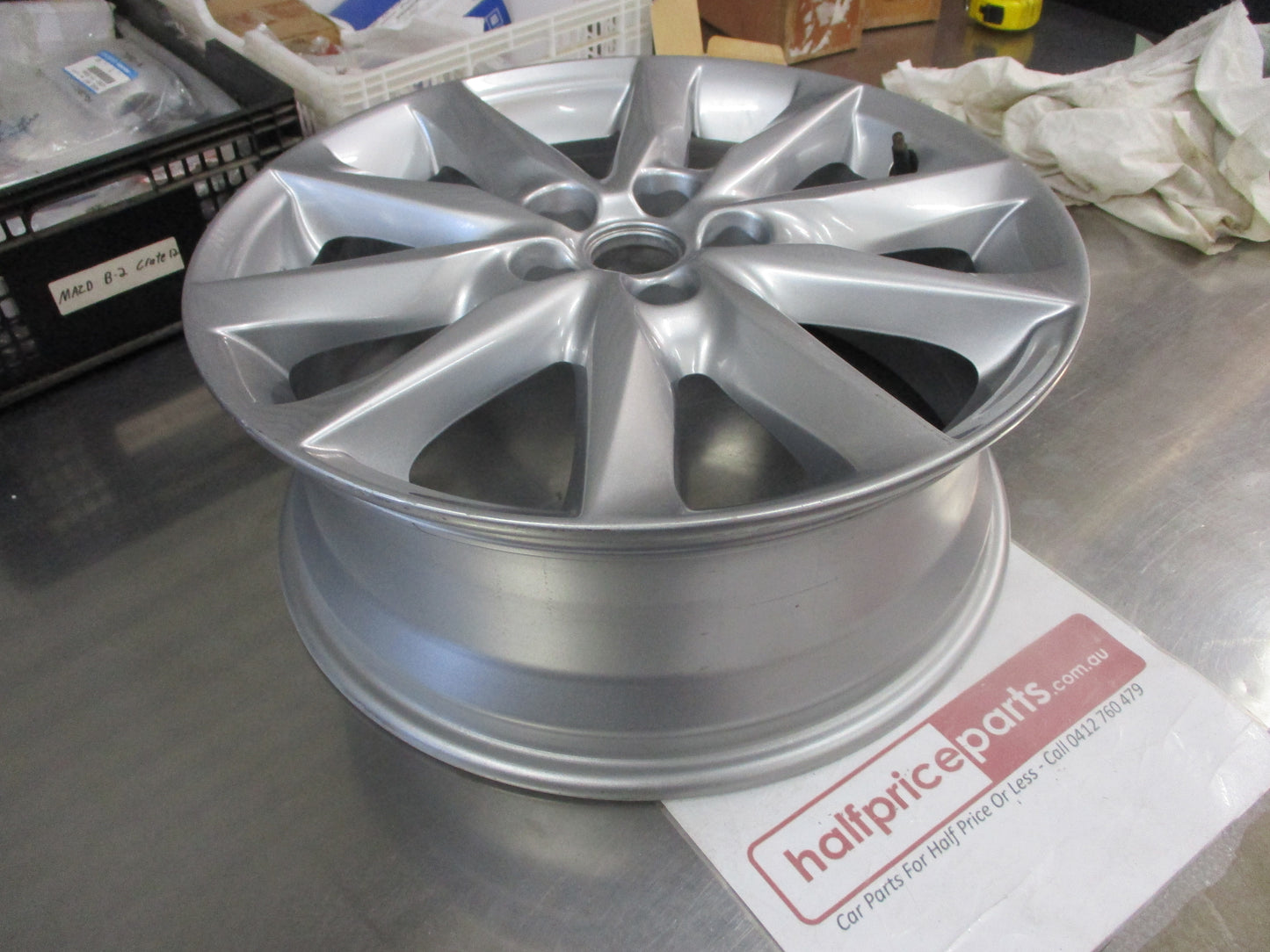 Mazda 3 Genuine 18 X 7J Silver Alloy Wheel Used (1 Wheel Only) Part VGC