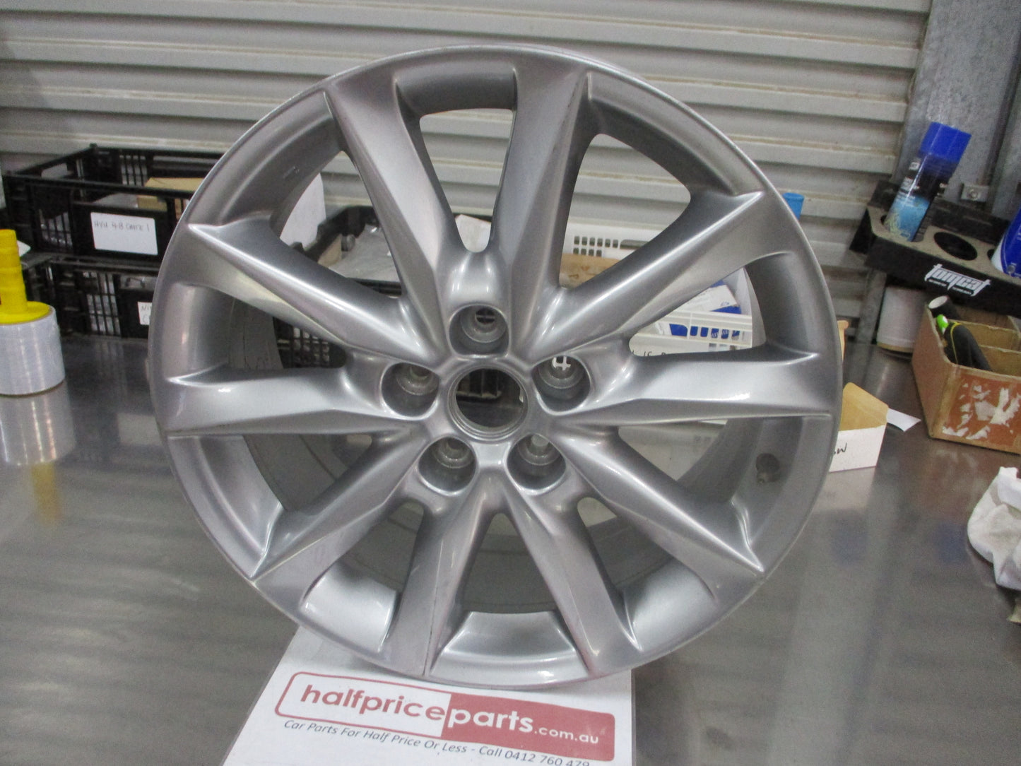 Mazda 3 Genuine 18 X 7J Silver Alloy Wheel Used (1 Wheel Only) Part VGC