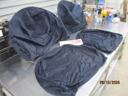 KCWS 30 Inch Painters Cotton Wheel Covers Set 4 New Part