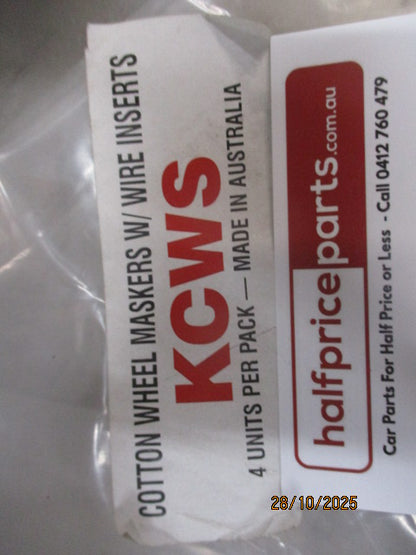KCWS 30 Inch Painters Cotton Wheel Covers Set 4 New Part