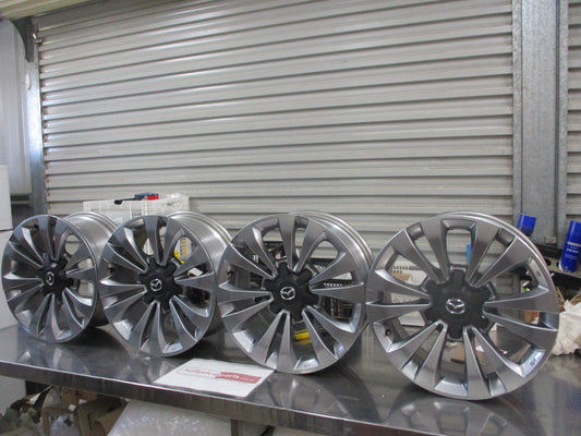 Mazda BT-50 Genuine Set Of 4 Alloy Wheels (With 4 Center Caps) Used Part VGC