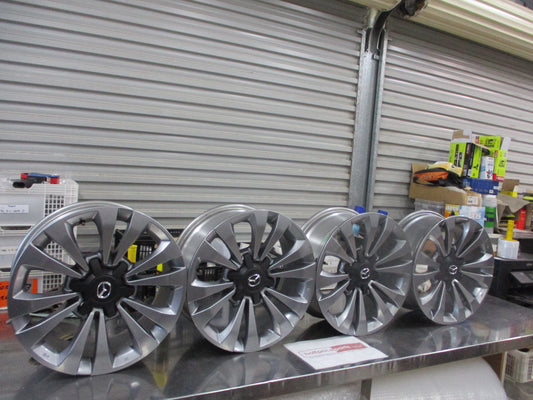 Mazda BT-50 Genuine Set Of 4 Alloy Wheels (With 4 Center Caps) Used Part VGC