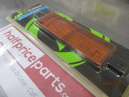 Revolution Universal Amber LED Bullbar Indicator Light 12 Volt/24 Volt New Part