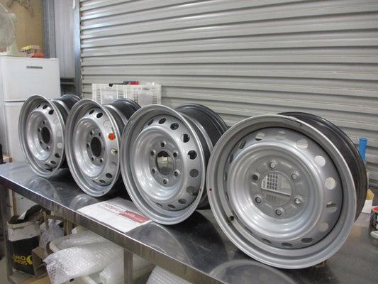 Mazda BT-50 / Ford PX Ranger Genuine 16 X 7 Steel Wheel Set Of 4 Used Part VGC