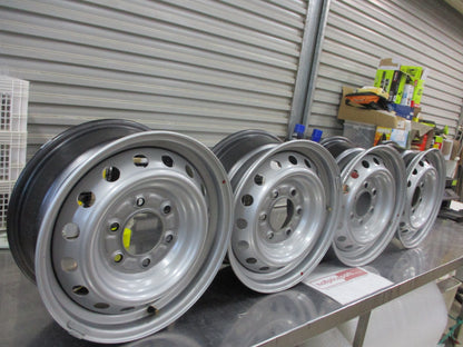 Mazda BT-50 / Ford PX Ranger Genuine 16 X 7 Steel Wheel Set Of 4 Used Part VGC