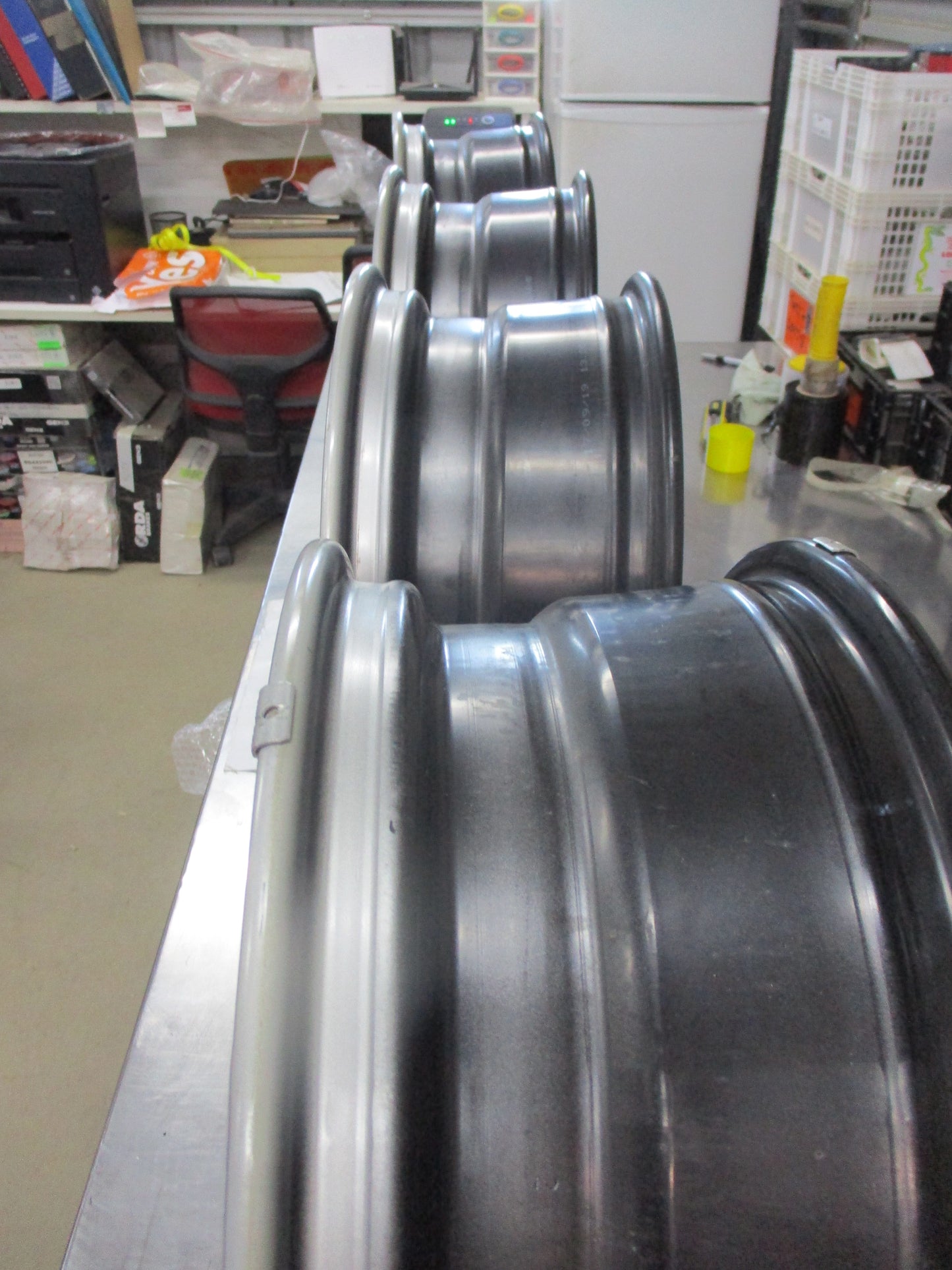 Mazda BT-50 / Ford PX Ranger Genuine 16 X 7 Steel Wheel Set Of 4 Used Part VGC