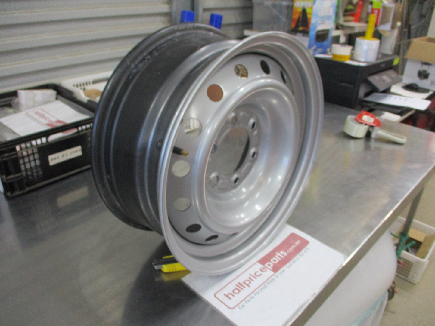 Mazda BT-50 / Ford PX Ranger Genuine 17 X 7 SINGLE Steel Wheel Used Part VGC