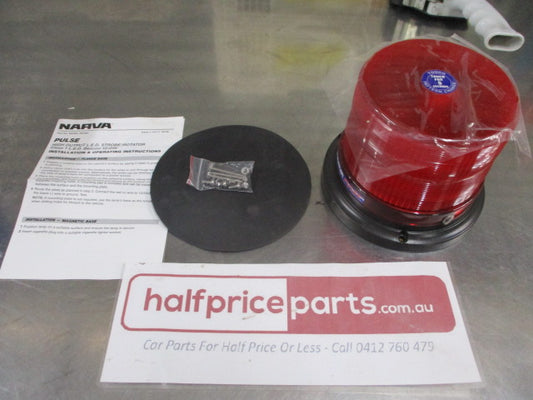 Narva High Output LED Strobe Rotator 2 Flash Patterns (RED) New Part
