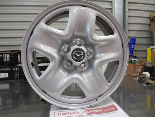 Mazda CX-5 Genuine Steel Wheel With Center Cap (Sold Per Each) Used Part VGC