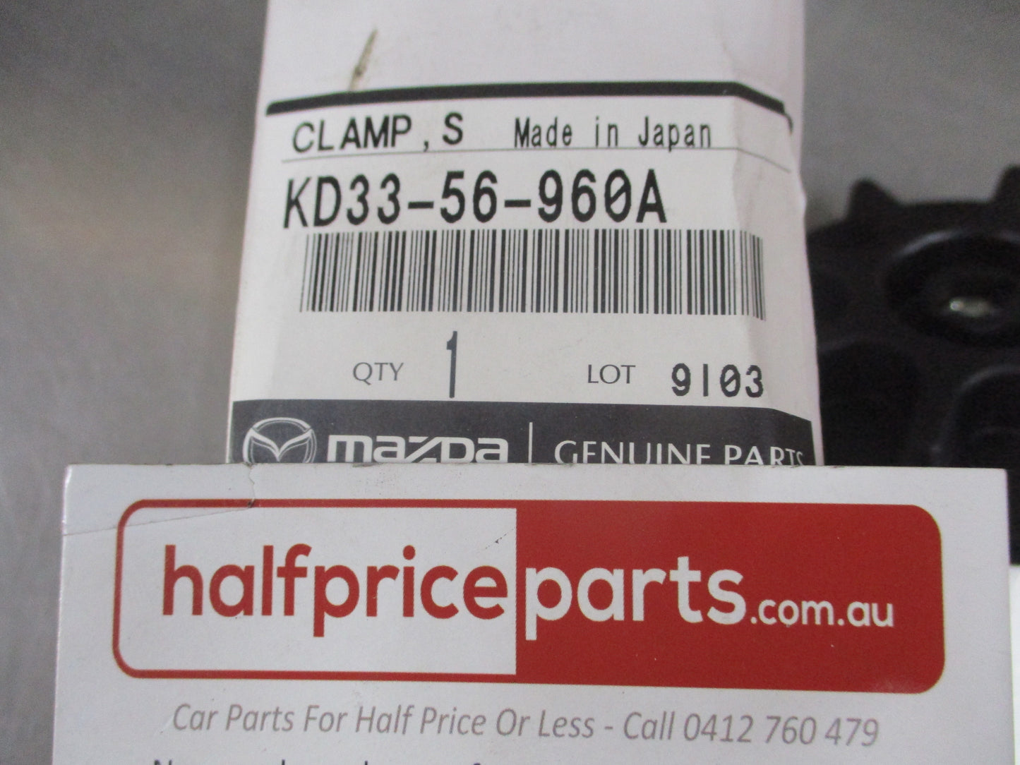 Mazda 3/CX-5/CX-9 Genuine Spare Wheel Retainer New Part