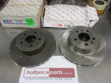 RDA Rear Brake Disc Rotors (Pair) Suits Ferrari Mondial 2 Valves New Part