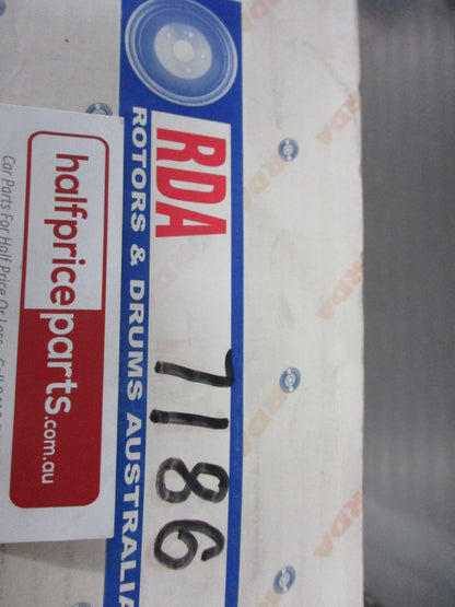RDA Rear Brake Disc Rotors (Pair) Suits Ferrari Mondial 2 Valves New Part