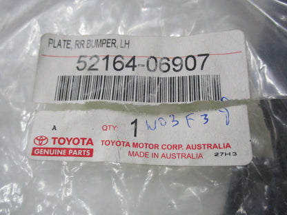 Toyota Genuine Rear Bumper Plate Cover New