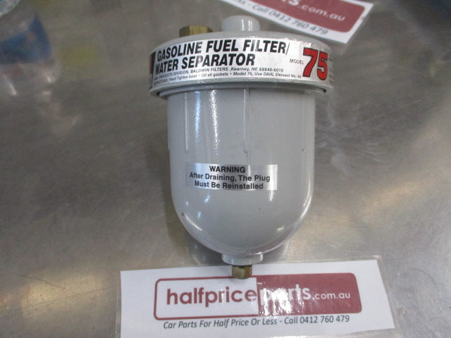 Baldwin Gasoline Fuel Filter/ Water Separator Assembly New Part