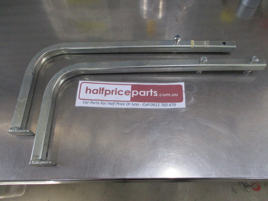 Tray Back Galvanized Bolt On L-Step (Pair) 54 cm Long Step Size 25cm New Part
