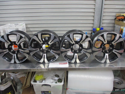 Mazda BT-50 TF Genuine Set Of 4 Alloy Wheel Without Centre Caps 18x7.5J Used Part VGC