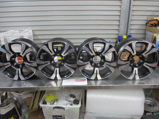 Mazda BT-50 TF Genuine Set Of 4 Alloy Wheel Without Centre Caps 18x7.5J Used Part VGC