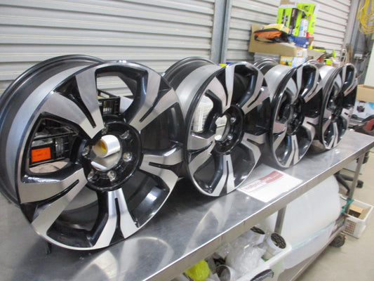 Mazda BT-50 TF Genuine Set Of 4 Alloy Wheel Without Centre Caps 18x7.5J Used Part VGC