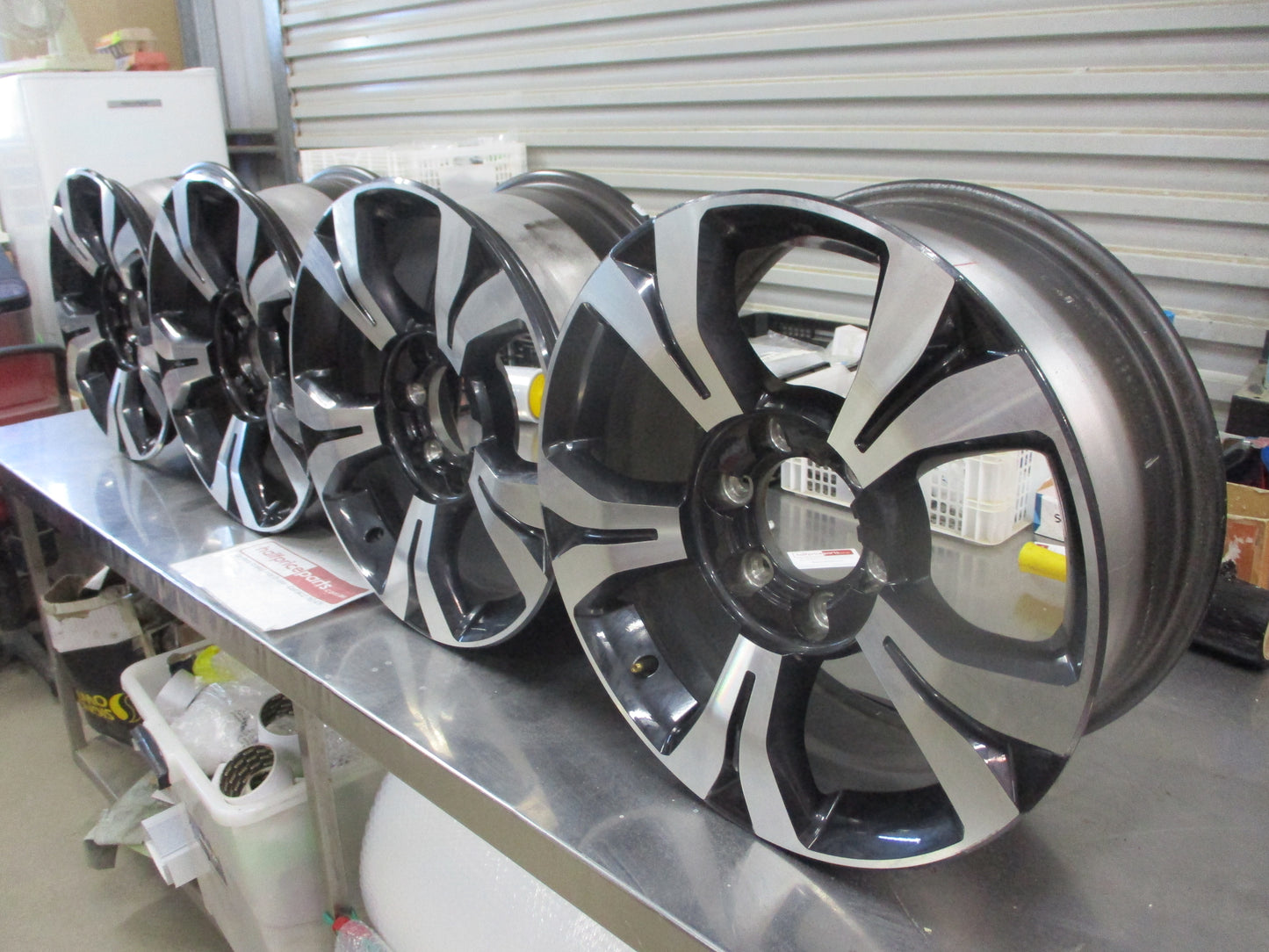 Mazda BT-50 TF Genuine Set Of 4 Alloy Wheel Without Centre Caps 18x7.5J Used Part VGC