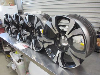 Mazda BT-50 TF Genuine Set Of 4 Alloy Wheel Without Centre Caps 18x7.5J Used Part VGC