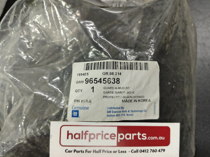 Holden JF Viva Genuine Right Hand Rear Mud Flap New Part