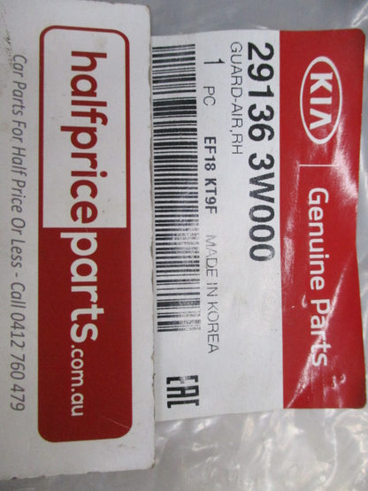 Kia Sportage Genuine Right Hand Air Guard New Part