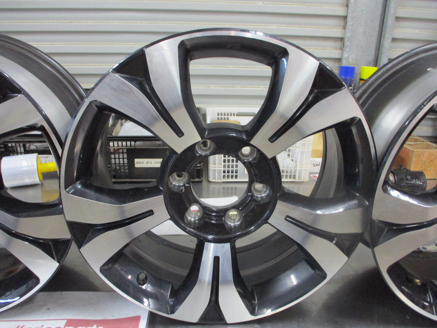 Mazda BT-50 TF Genuine Set Of 4 Alloy Wheel Without Centre Caps 18x7.5J Used Part VGC