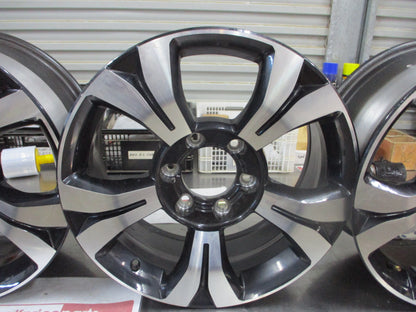 Mazda BT-50 TF Genuine Set Of 4 Alloy Wheel Without Centre Caps 18x7.5J Used Part VGC