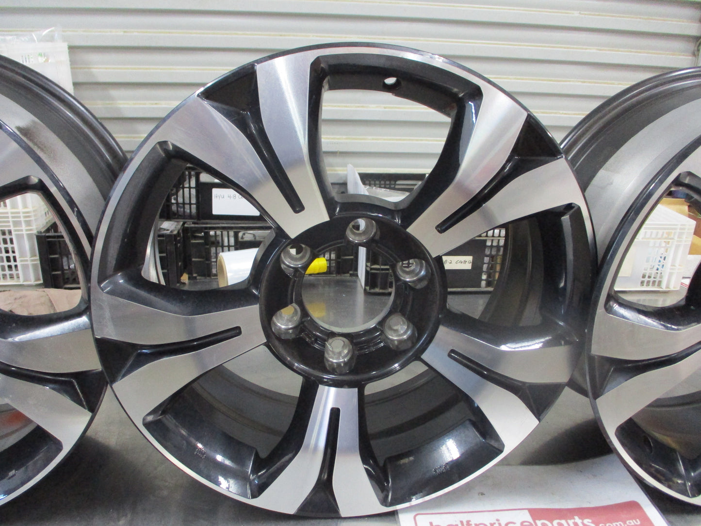 Mazda BT-50 TF Genuine Set Of 4 Alloy Wheel Without Centre Caps 18x7.5J Used Part VGC