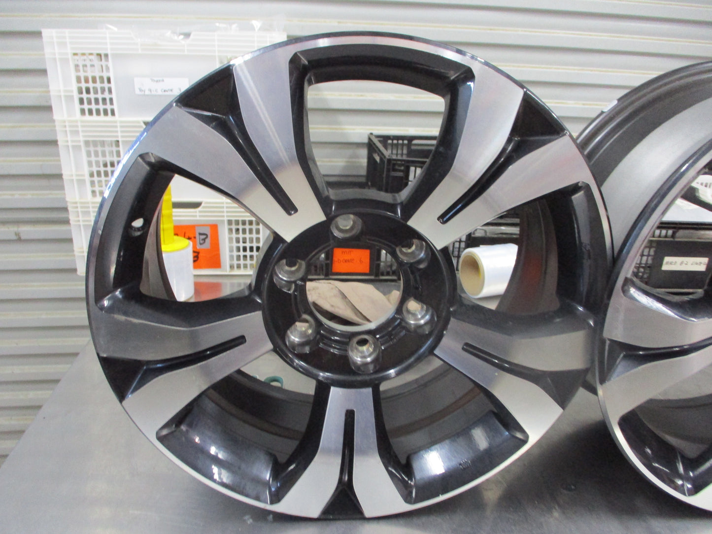Mazda BT-50 TF Genuine Set Of 4 Alloy Wheel Without Centre Caps 18x7.5J Used Part VGC