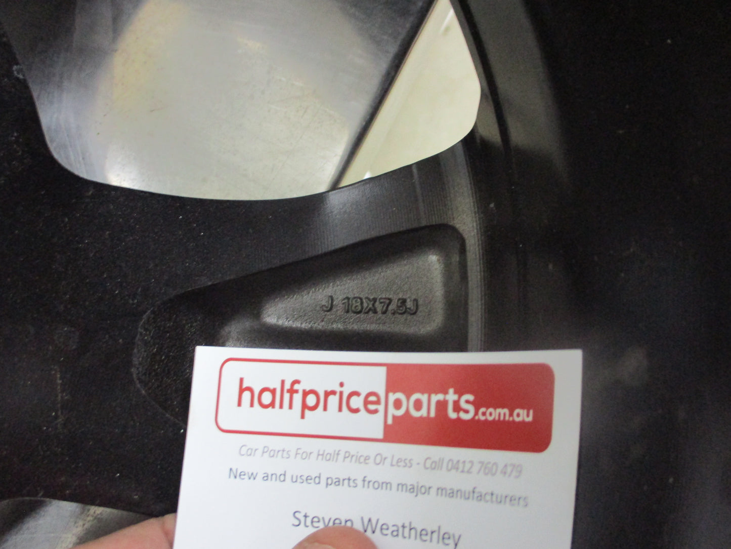 Mazda BT-50 TF Genuine Set Of 4 Alloy Wheel Without Centre Caps 18x7.5J Used Part VGC