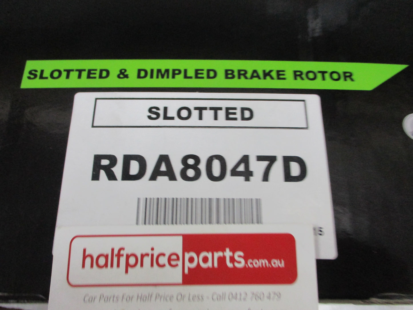 RDA Front Slotted/Dimpled Brake Rotors (Pair) Suits Mercedes Benz W204 C 200 New Part