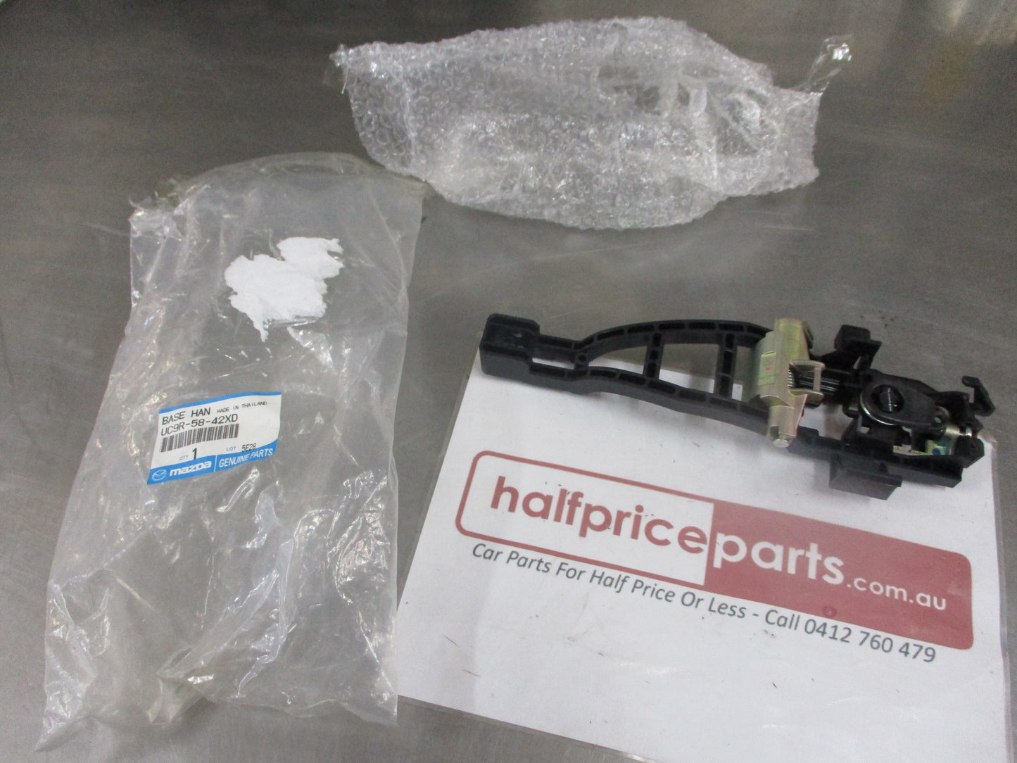 Mazda BT-50 Genuine Right Hand Front Door Inner Door Handle Base With Out Keyless Entry New Part