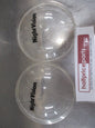 Night Vision Genuine 5 3/4'' Round Clear Fog Light Protectors Suits Ford Falcon BA/BF  (Sold As Pair ONLY) New Part