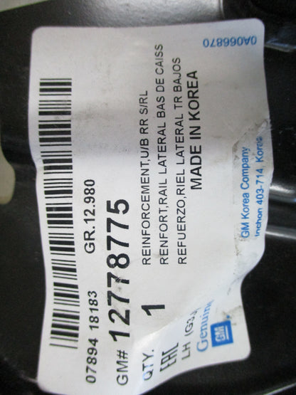 GM Genuine Underbody Side Rail Reinforcement New
